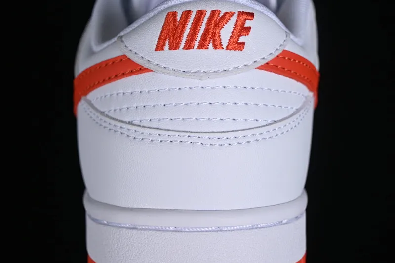 All categories Nk SB Dunk series Nk SB Dunk Low low-top sneakers Nk SB Dunk Low white and orange color low-top casual sports skateboard shoes DV0831-103